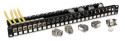 Lindy Cat.6A 10G Premium Patchpanel mit 24x RJ45 STP Keystones