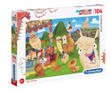 Clementoni No ProbLLAMA Puzzle 104 pz Cartoni