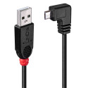 Lindy 31975 cavo USB 0,5 m USB 2.0 USB A Micro-USB B Nero