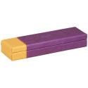 Rhodia 319780C astuccio per matita Astuccio rigido per matite Finta pelle Arancione, Viola