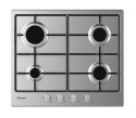 Candy Timeless CDOY6GRX Stainless steel Da incasso 59 cm Gas 4 Fornello(i)