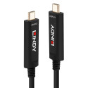 Lindy 38501 cavo USB 5 m USB C Nero