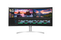 LG 38WN95CP-W Monitor PC 96,5 cm (38") 3840 x 1600 Pixel Quad HD+ QLED Bianco