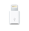 Apple MD820ZM/A adattatore per inversione del genere dei cavi Lightning Micro-USB Bianco