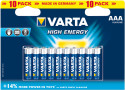 Varta HIGH ENERGY AAA Batteria monouso Mini Stilo AAA Alcalino