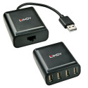 Lindy 42679 hub di interfaccia USB 2.0 Nero