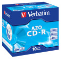 Verbatim CD-R AZO Crystal 700 MB 10 pz