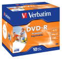 Verbatim 43521 DVD vergine 4,7 GB DVD-R 10 pz