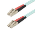 StarTech.com Cavo in Fibra Ottica Multimodale OM4 LC/LC UPC da 20 m, Fibra LOMMF/VCSEL da 50/125 µm, reti 100G, Cavo Ottico con Bassa Perdita di Inserzione, Cavo Patch in Fibra LSZH