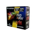 Fujifilm DVD+RW 4.7GB, 5-Pk 4,7 GB 5 pz