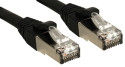 Lindy 45601 cavo di rete Nero 0,5 m Cat6 SF/UTP (S-FTP)