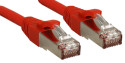 Lindy Cat.6 SSTP / S/FTP PIMF Premium 0.3m cavo di rete Rosso 0,3 m