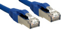 Lindy Cat.6 SSTP / S/FTP PIMF Premium 0.3m cavo di rete Blu 0,3 m