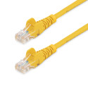 StarTech.com Cavo di rete CAT 5e - Cavo Patch Ethernet RJ45 UTP Giallo da 1m antigroviglio