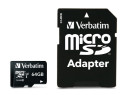 Verbatim Pro 64 GB MicroSDXC UHS Classe 10