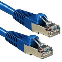 Lindy 47146 cavo di rete Blu 0,5 m Cat6a S/FTP (S-STP)