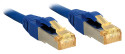 Lindy 47277 cavo di rete Blu 1 m Cat7 S/FTP (S-STP)