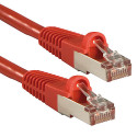 Lindy Cat.6 S/FTP 3m cavo di rete Rosso Cat6 S/FTP (S-STP)