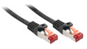 Lindy Rj45/Rj45 Cat6 1m cavo di rete Nero S/FTP (S-STP)