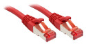 Lindy Cat.6 S/FTP, 2m cavo di rete Rosso Cat6 S/FTP (S-STP)