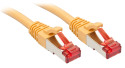 Lindy RJ-45/RJ-45 Cat6 1m cavo di rete Giallo S/FTP (S-STP)