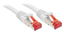 Lindy RJ-45 Cat.6 S/FTP 1m cavo di rete Bianco Cat6 S/FTP (S-STP)