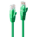 Lindy 48046 cavo di rete Verde 0,5 m Cat6 U/UTP (UTP)