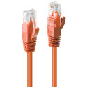 Lindy 48105 cavo di rete Arancione 0,3 m Cat6 U/UTP (UTP)