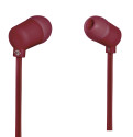 MySound Speak Fluo Auricolare In-Ear con Microfono e Tasto di Risposta, Bordeaux