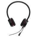 Jabra Evolve 20SE UC Stereo Auricolare Cablato A Padiglione Ufficio USB tipo A Bluetooth Nero