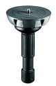 Manfrotto 500BALL Bowl 100mm with Knob treppiede Nero