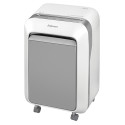 Fellowes Powershred LX21 distruggi documenti Taglio a frammenti Grigio, Bianco