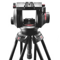 Manfrotto 509 HD testa per treppiede Nero Alluminio 3/8" Panoramic head