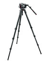 Manfrotto 509HD,536K treppiede Fotocamere digitali/film 3 gamba/gambe Nero