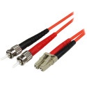 StarTech.com Cavo patch duplex in fibra multimodale 50/125 1 m LC - ST