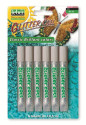 Lebez Blister 6 Tubetti Da 10,5Ml Colla Glitter Color Argento