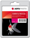 AgfaPhoto APCCLI551XLM cartuccia d'inchiostro 1 pz Resa standard Magenta