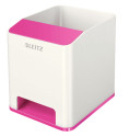 Leitz 53631023 portapenne Polistirolo Rosa, Bianco