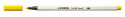 STABILO Pen 68 brush marcatore Medio Giallo 1 pz