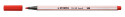 STABILO Pen 68 brush marcatore Medio Rosso 1 pz