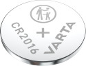 Varta LITHIUM Coin CR2016 (Batteria a bottone, 3V) Blister da 1