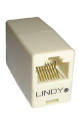 Lindy 60184 adattatore per inversione del genere dei cavi RJ45 Bianco