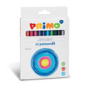 Primo 601PEN12 marcatore Fine Multicolore 12 pz