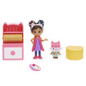 Gabby's Dollhouse , Mini set Studio d’arte, con Gabby e Baby Scatola, giochi per bambini dai 3 anni in su