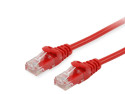 Equip 625422 cavo di rete Rosso 3 m Cat6 U/UTP (UTP)