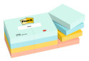 Post-It 653-12-BEA pouch autoadesiva Rettangolo Blu, Arancione, Giallo 100 fogli Autoadesivo