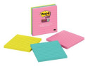 Post-It 675-3SSMIA pouch autoadesiva Quadrato Blu, Rosa, Giallo Autoadesivo