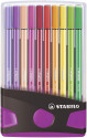 STABILO Pen 68 marcatore Medio Multicolore 20 pz