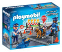 Playmobil City Action Posto di blocco della Polizia