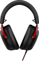 HyperX Cloud III – Cuffie da gaming (nero-rosso)